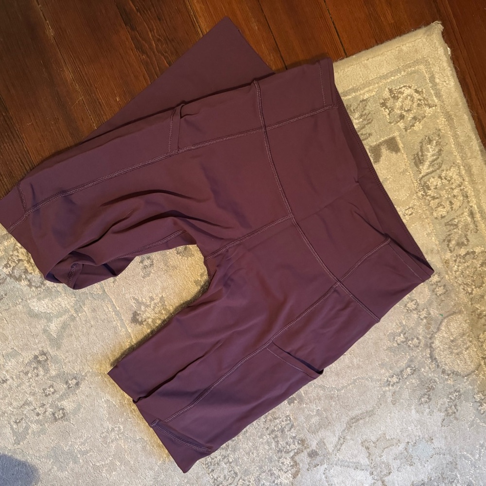Lululemon Purple High-Waisted Leggings